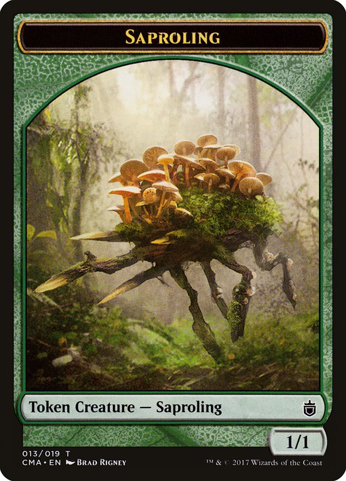 Saproling Token [Commander Anthology Tokens] | Yard's Games Ltd