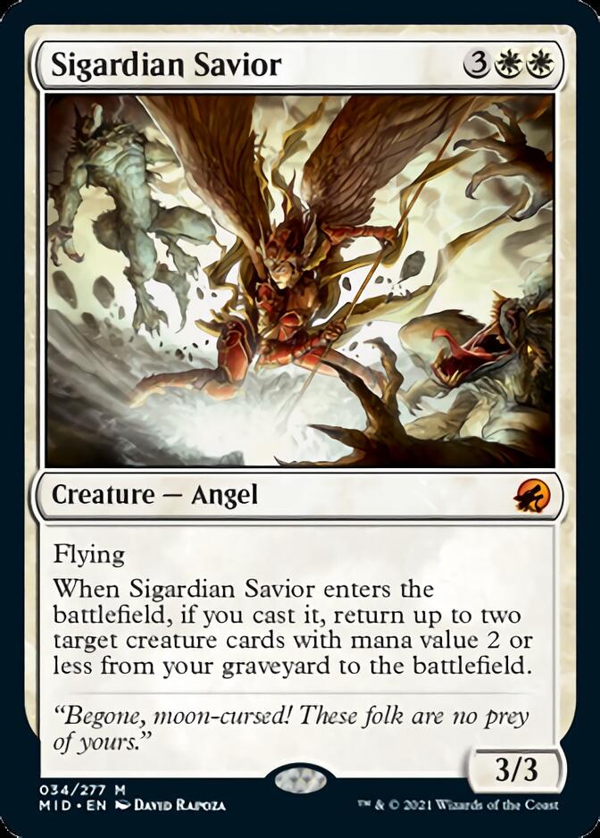 Sigardian Savior [Innistrad: Midnight Hunt] | Yard's Games Ltd