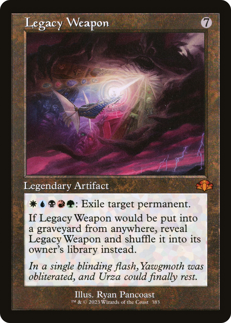 Legacy Weapon (Retro) [Dominaria Remastered] | Yard's Games Ltd