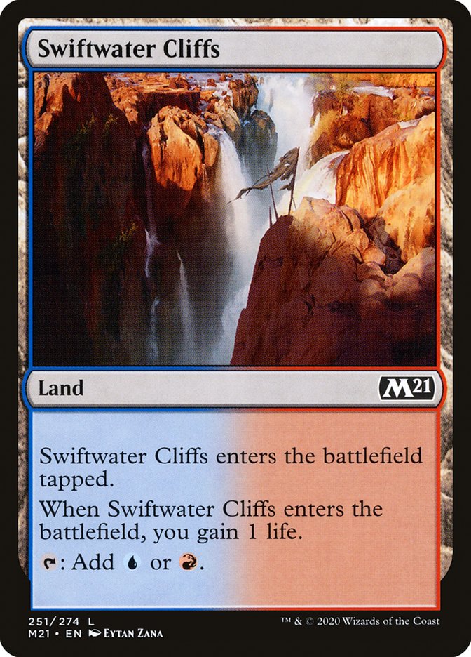 Swiftwater Cliffs [Core Set 2021] | Yard's Games Ltd