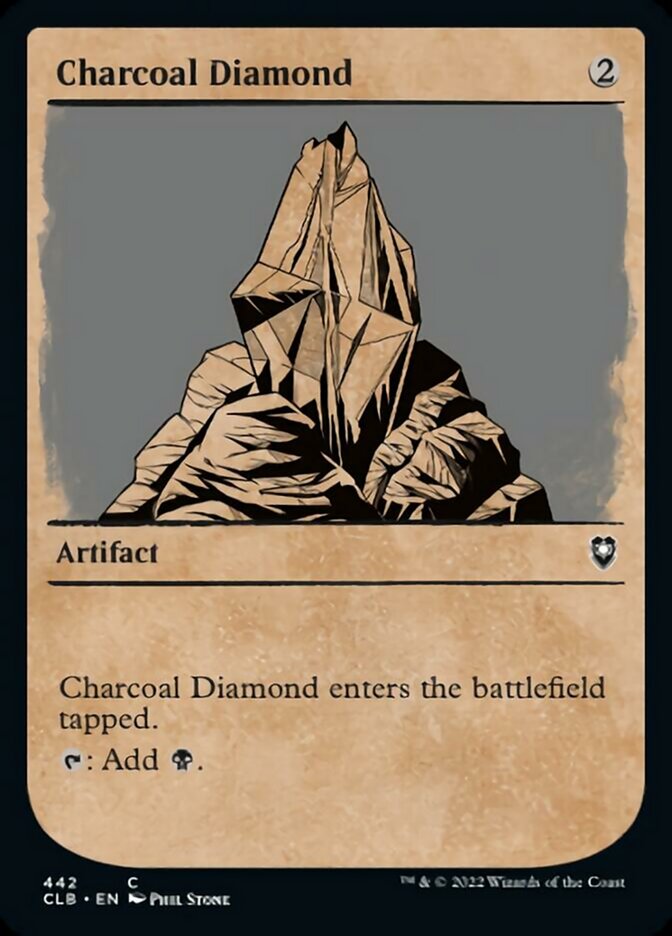 Charcoal Diamond (Showcase) [Commander Legends: Battle for Baldur's Gate] | Yard's Games Ltd