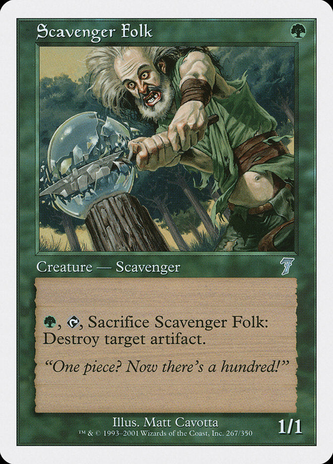 Scavenger Folk [Seventh Edition] | Yard's Games Ltd