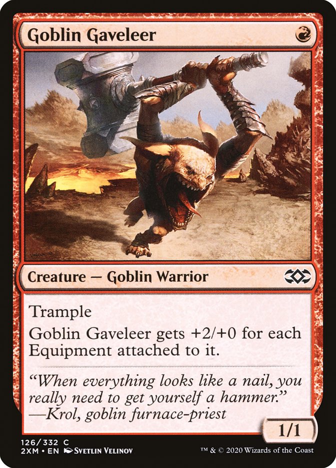 Goblin Gaveleer [Double Masters] | Yard's Games Ltd