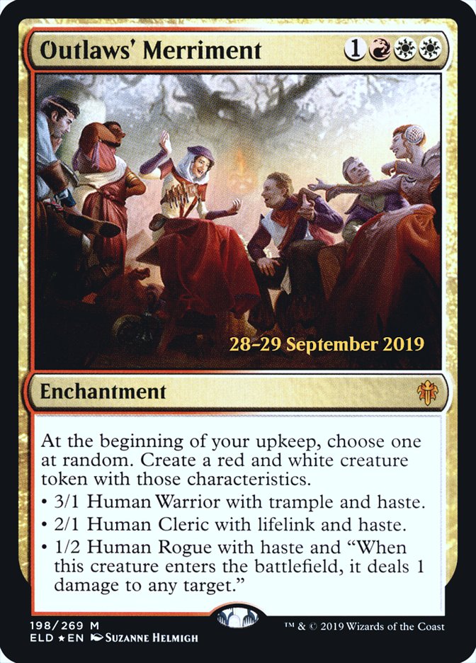 Outlaws' Merriment [Throne of Eldraine Prerelease Promos] | Yard's Games Ltd