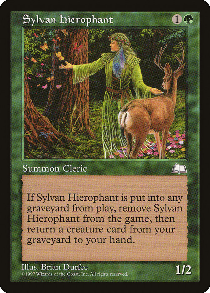 Sylvan Hierophant [Weatherlight] | Yard's Games Ltd
