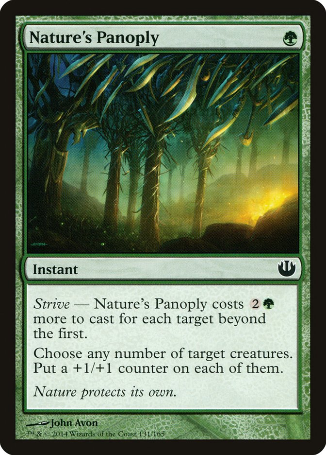 Nature's Panoply [Journey into Nyx] | Yard's Games Ltd