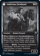 Ambitious Farmhand // Seasoned Cathar [Innistrad: Double Feature] | Yard's Games Ltd