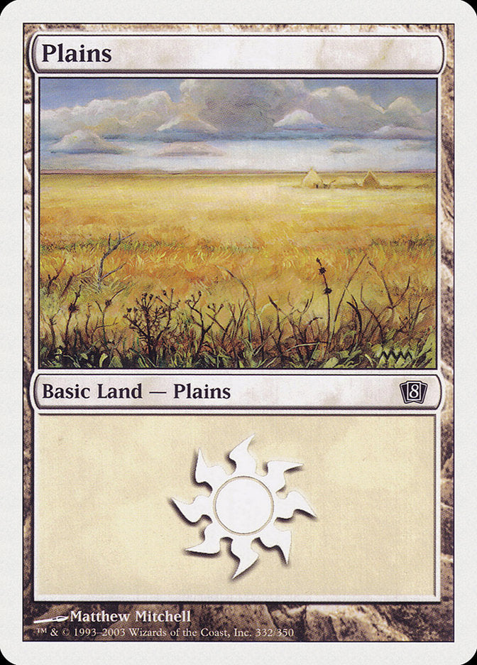 Plains (332) [Eighth Edition] | Yard's Games Ltd