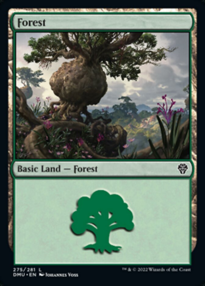 Forest (275) [Dominaria United] | Yard's Games Ltd