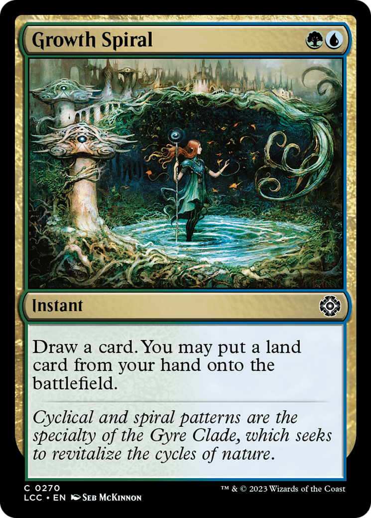 Growth Spiral [The Lost Caverns of Ixalan Commander] | Yard's Games Ltd