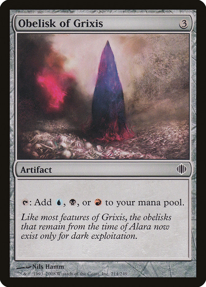 Obelisk of Grixis [Shards of Alara] | Yard's Games Ltd