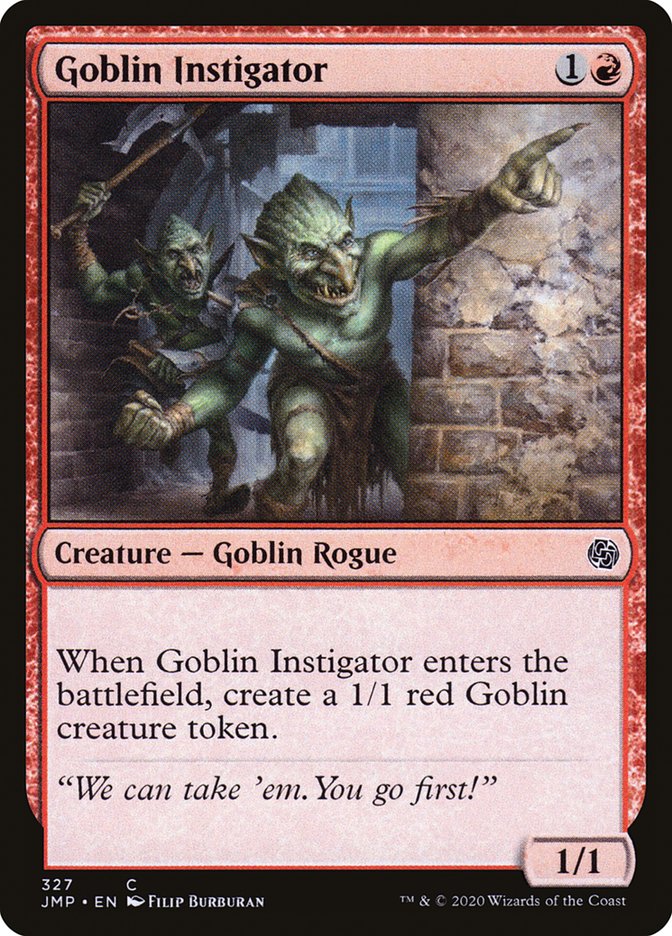 Goblin Instigator [Jumpstart] | Yard's Games Ltd