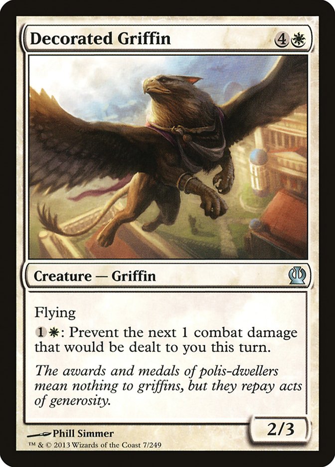 Decorated Griffin [Theros] | Yard's Games Ltd