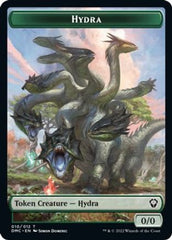 Snake // Hydra Double-Sided Token [Dominaria United Commander Tokens] | Yard's Games Ltd