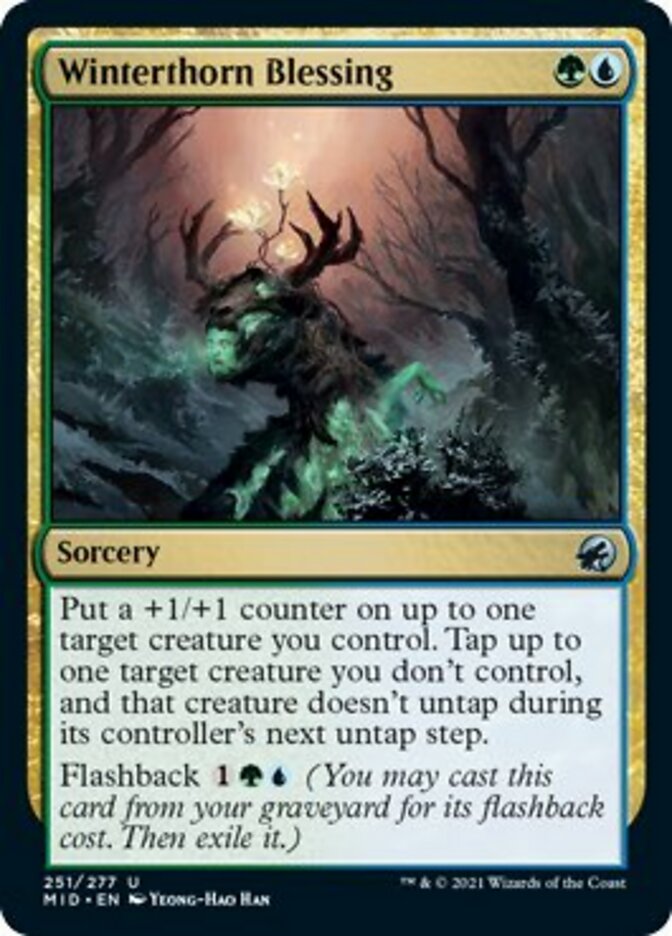 Winterthorn Blessing [Innistrad: Midnight Hunt] | Yard's Games Ltd