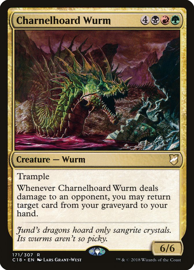 Charnelhoard Wurm [Commander 2018] | Yard's Games Ltd