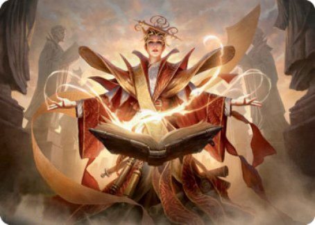 Augusta, Dean of Order Art Card [Strixhaven: School of Mages Art Series] | Yard's Games Ltd