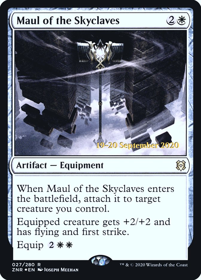 Maul of the Skyclaves [Zendikar Rising Prerelease Promos] | Yard's Games Ltd