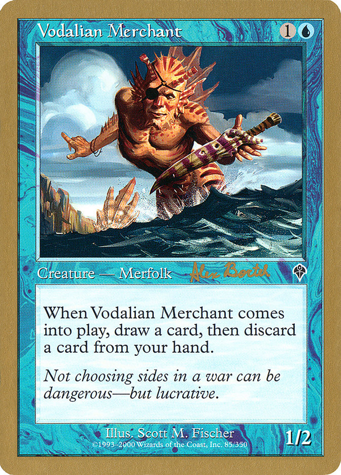 Vodalian Merchant (Alex Borteh) [World Championship Decks 2001] | Yard's Games Ltd