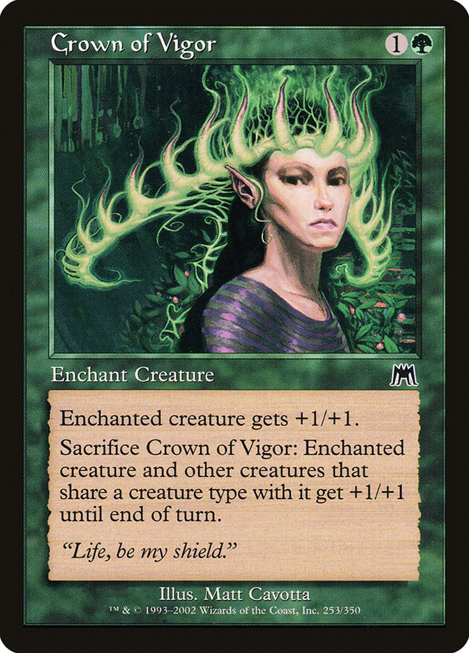 Crown of Vigor [Onslaught] | Yard's Games Ltd