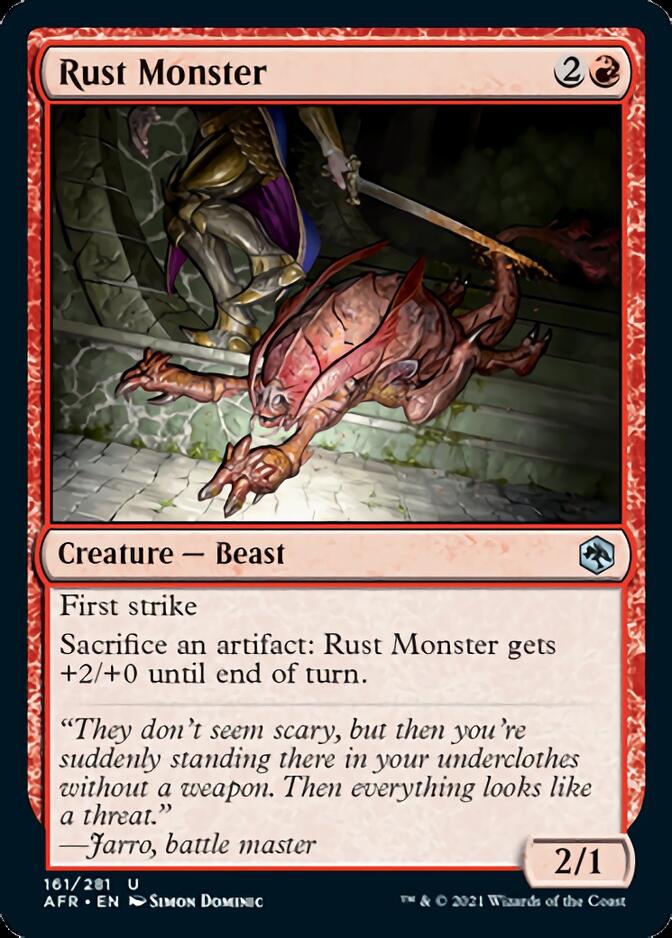 Rust Monster [Dungeons & Dragons: Adventures in the Forgotten Realms] | Yard's Games Ltd