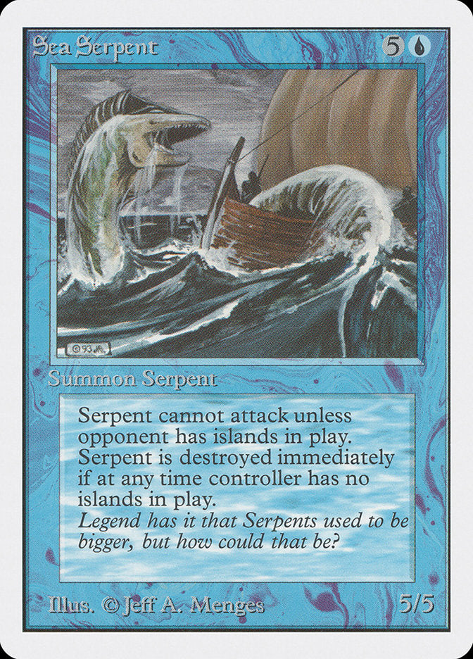 Sea Serpent [Unlimited Edition] | Yard's Games Ltd