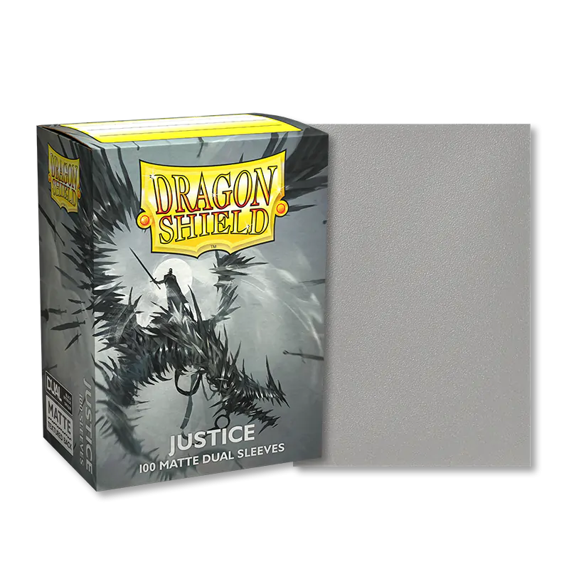 Dragon Shield: Standard 100ct Art Sleeves - Justice (Dual Matte) | Yard's Games Ltd