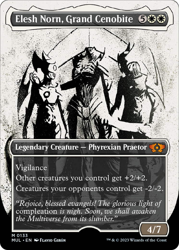 Elesh Norn, Grand Cenobite (Halo Foil) [Multiverse Legends] | Yard's Games Ltd