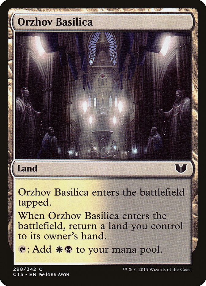 Orzhov Basilica [Commander 2015] | Yard's Games Ltd