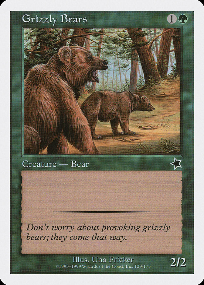 Grizzly Bears [Starter 1999] | Yard's Games Ltd