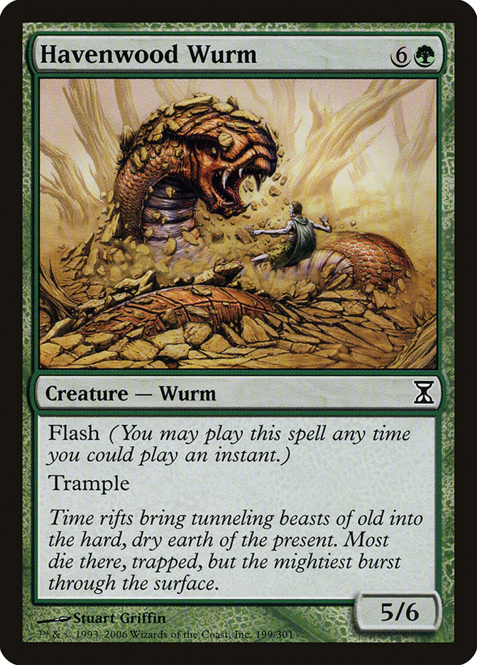 Havenwood Wurm [Time Spiral] | Yard's Games Ltd