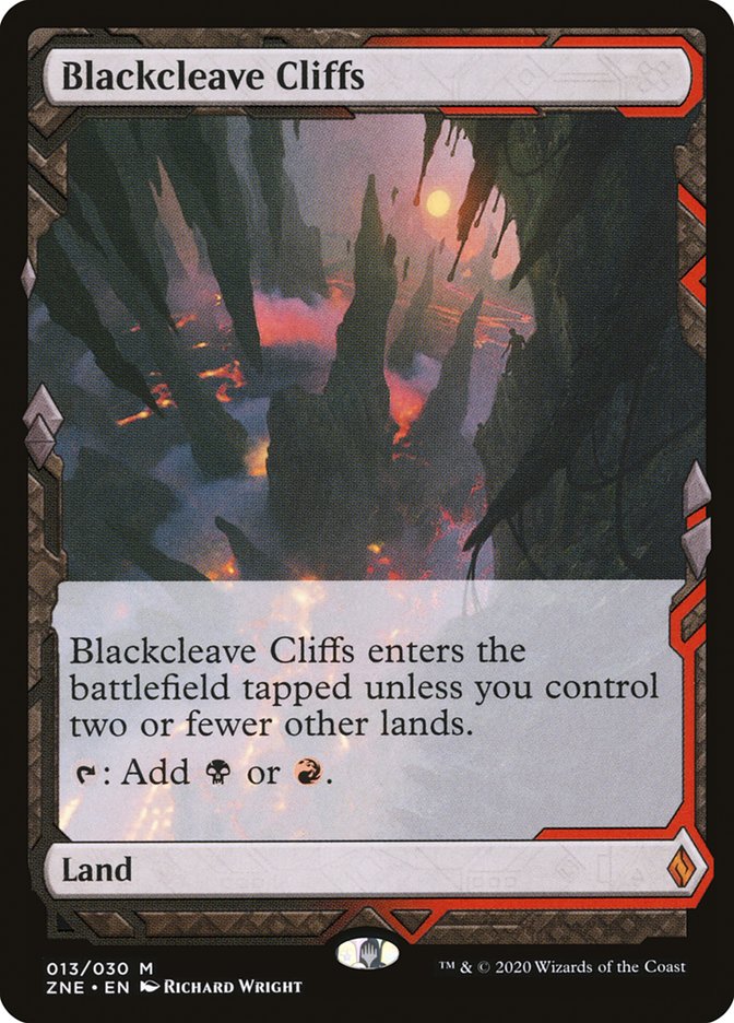 Blackcleave Cliffs (Expeditions) [Zendikar Rising Expeditions] | Yard's Games Ltd