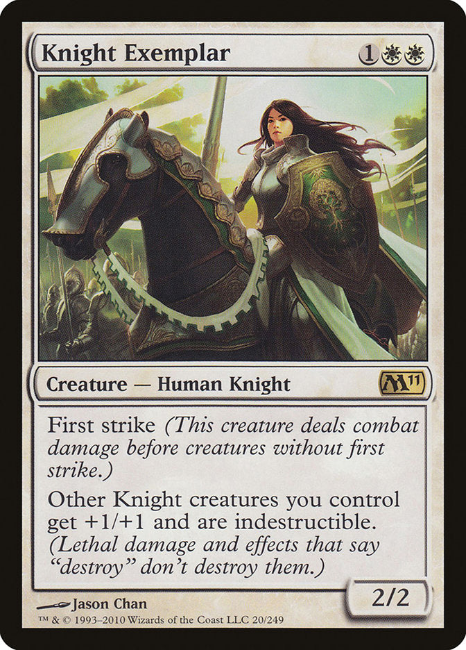 Knight Exemplar [Magic 2011] | Yard's Games Ltd