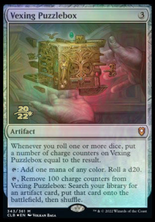 Vexing Puzzlebox [Commander Legends: Battle for Baldur's Gate Prerelease Promos] | Yard's Games Ltd