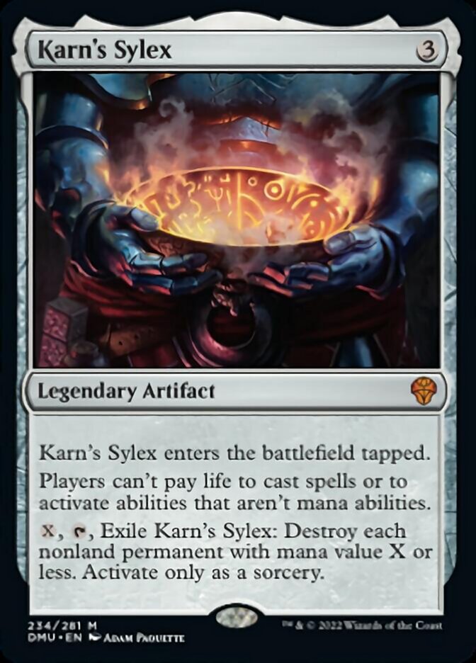 Karn's Sylex [Dominaria United] | Yard's Games Ltd