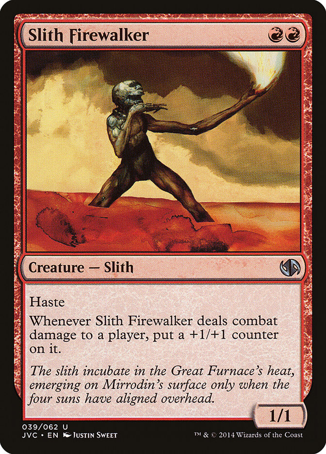 Slith Firewalker [Duel Decks Anthology] | Yard's Games Ltd