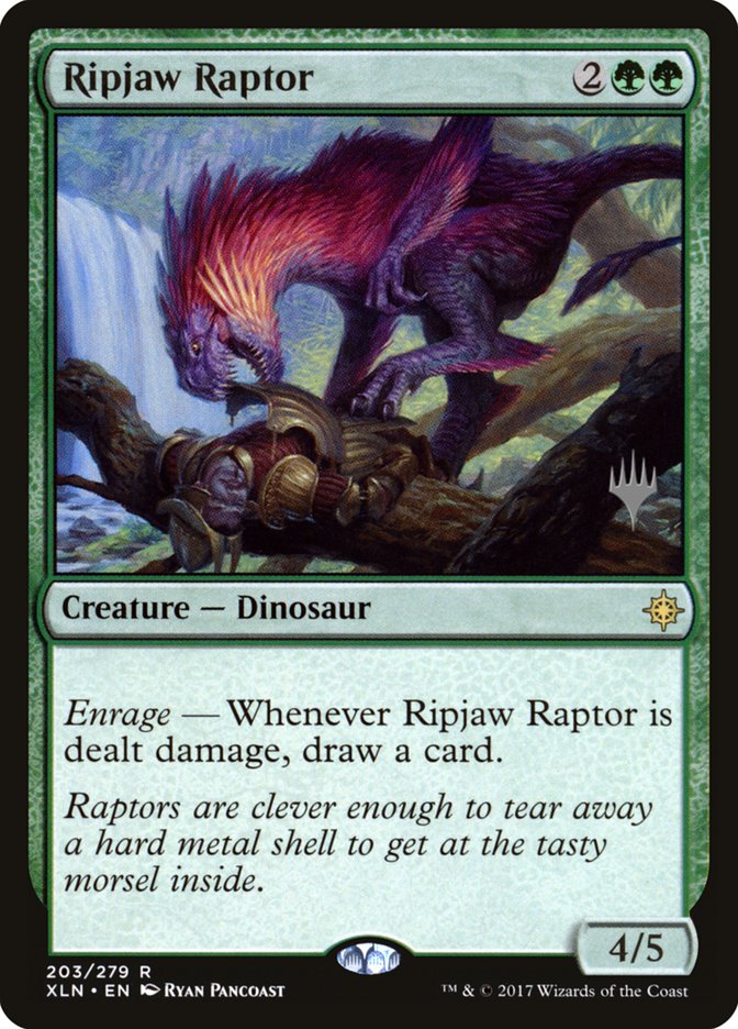 Ripjaw Raptor (Promo Pack) [Ixalan Promos] | Yard's Games Ltd