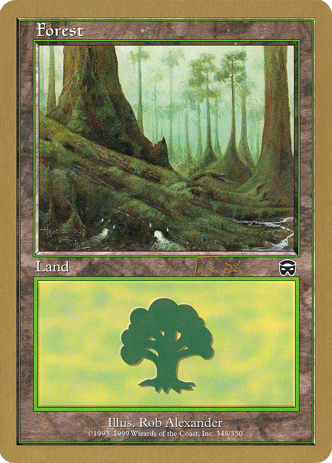 Forest (jt348) (Jan Tomcani) [World Championship Decks 2001] | Yard's Games Ltd