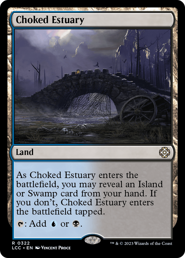 Choked Estuary [The Lost Caverns of Ixalan Commander] | Yard's Games Ltd