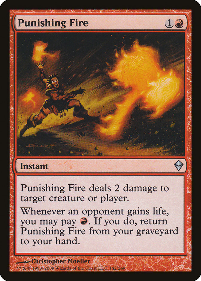 Punishing Fire [Zendikar] | Yard's Games Ltd