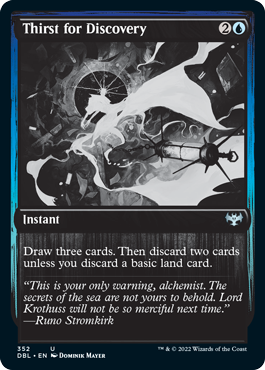 Thirst for Discovery [Innistrad: Double Feature] | Yard's Games Ltd