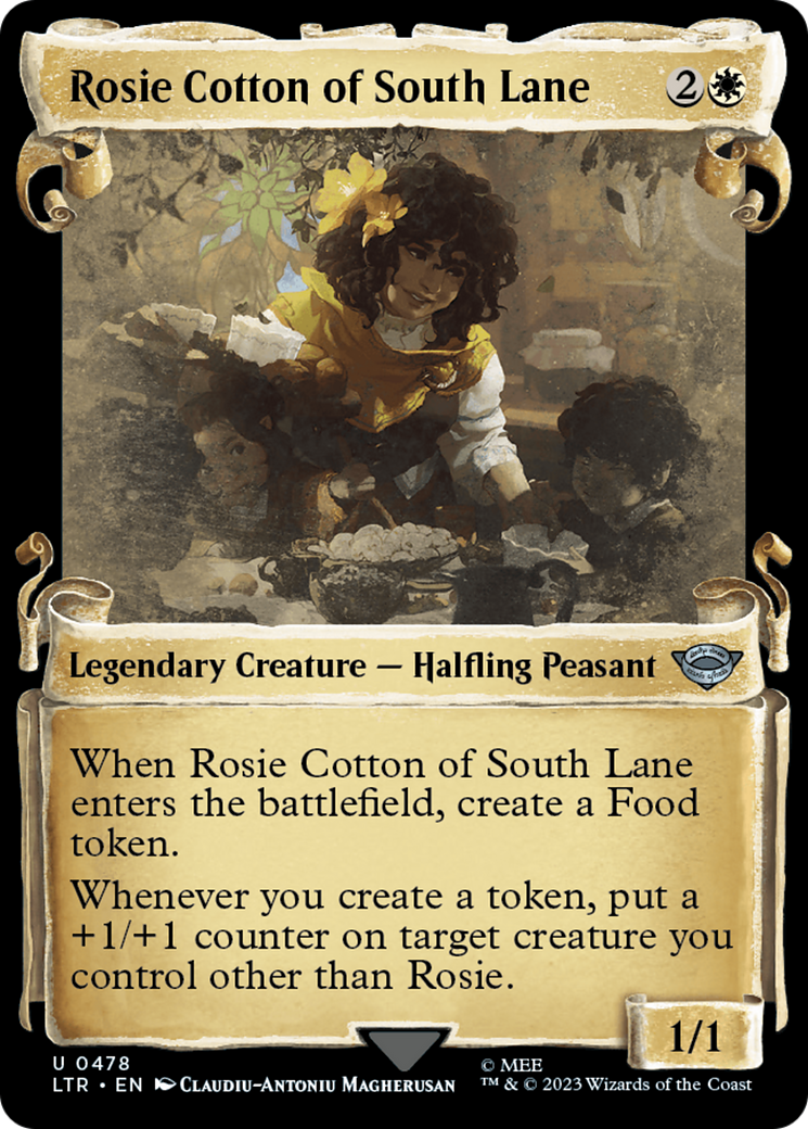 Rosie Cotton of South Lane [The Lord of the Rings: Tales of Middle-Earth Showcase Scrolls] | Yard's Games Ltd