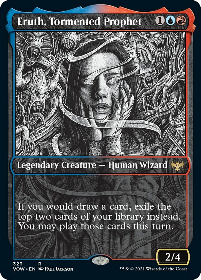 Eruth, Tormented Prophet (Showcase Eternal Night) [Innistrad: Crimson Vow] | Yard's Games Ltd