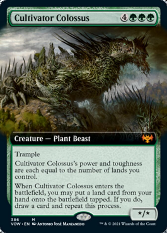 Cultivator Colossus (Extended Art) [Innistrad: Crimson Vow] | Yard's Games Ltd