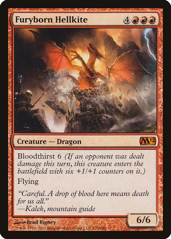 Furyborn Hellkite [Magic 2012] | Yard's Games Ltd