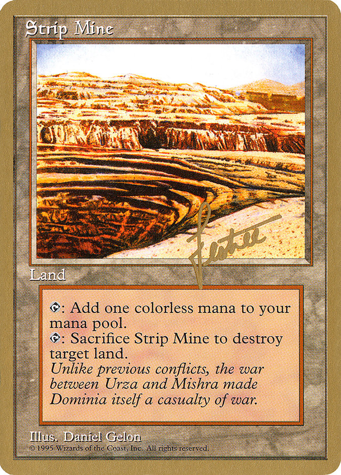 Strip Mine (Bertrand Lestree) [Pro Tour Collector Set] | Yard's Games Ltd