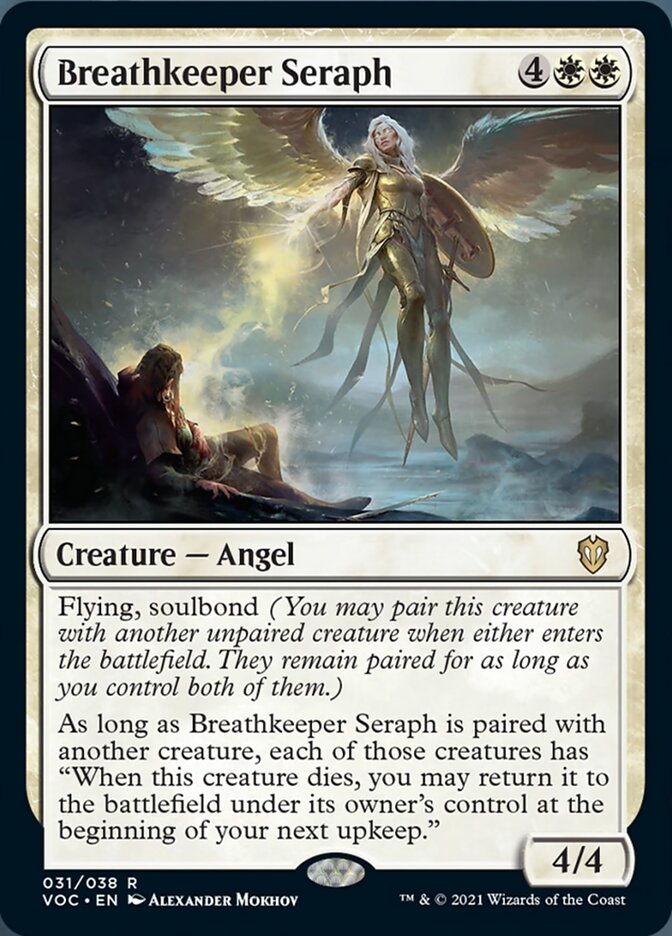 Breathkeeper Seraph [Innistrad: Crimson Vow Commander] | Yard's Games Ltd