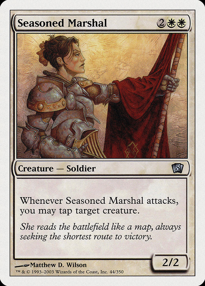 Seasoned Marshal [Eighth Edition] | Yard's Games Ltd