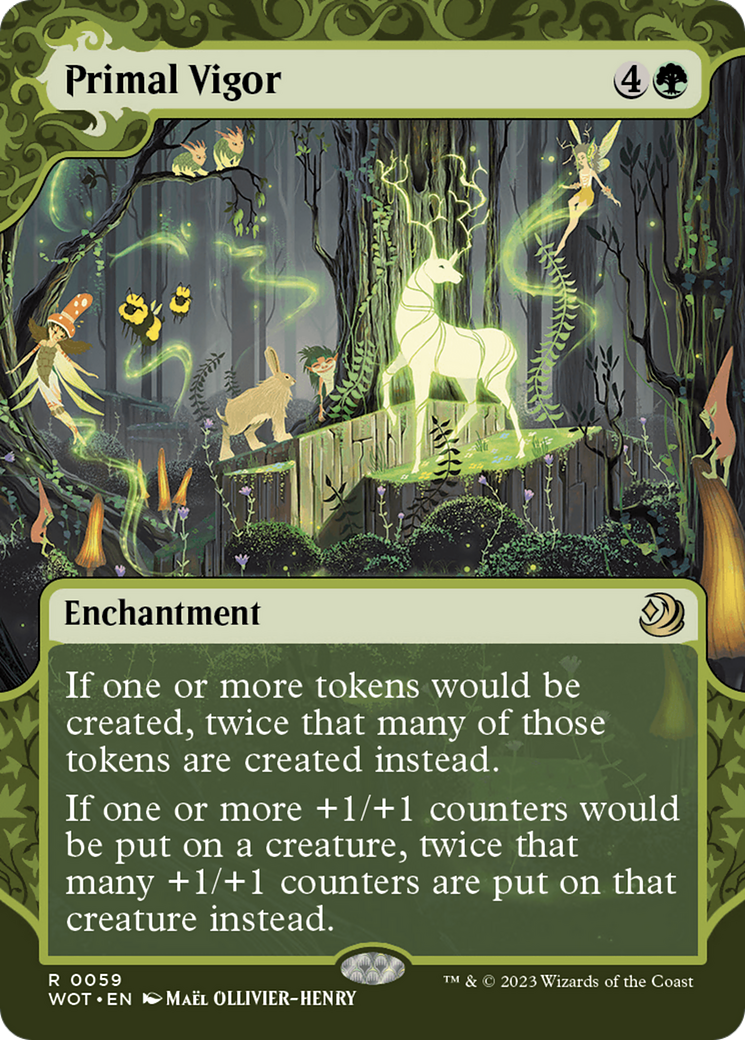 Primal Vigor [Wilds of Eldraine: Enchanting Tales] | Yard's Games Ltd