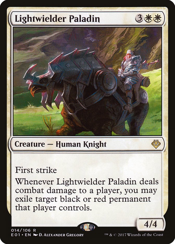 Lightwielder Paladin [Archenemy: Nicol Bolas] | Yard's Games Ltd